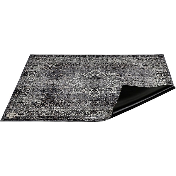 DRUMnBASE Vintage Persian Style Stage Rug Grey 6 x 5.25 ft.