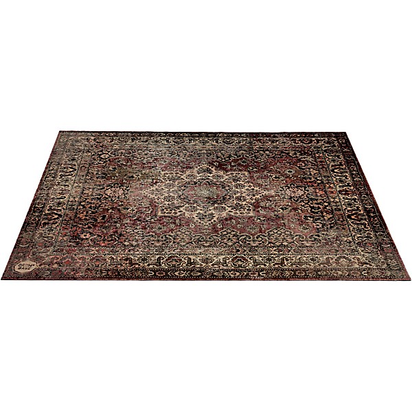 DRUMnBASE Vintage Persian Style Stage Rug Classic Worn 6 x 5.25 ft.
