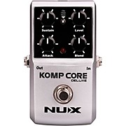 Nux Komp Core Deluxe Compressor Effects Pedal Silver for sale