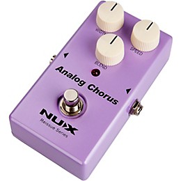 NUX Reissue Series Analog Chorus With Bucket-Brigade Circuit Effects Pedal Lavender