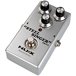 NUX Reissue Series Steel Singer Drive Effects Pedal Silver