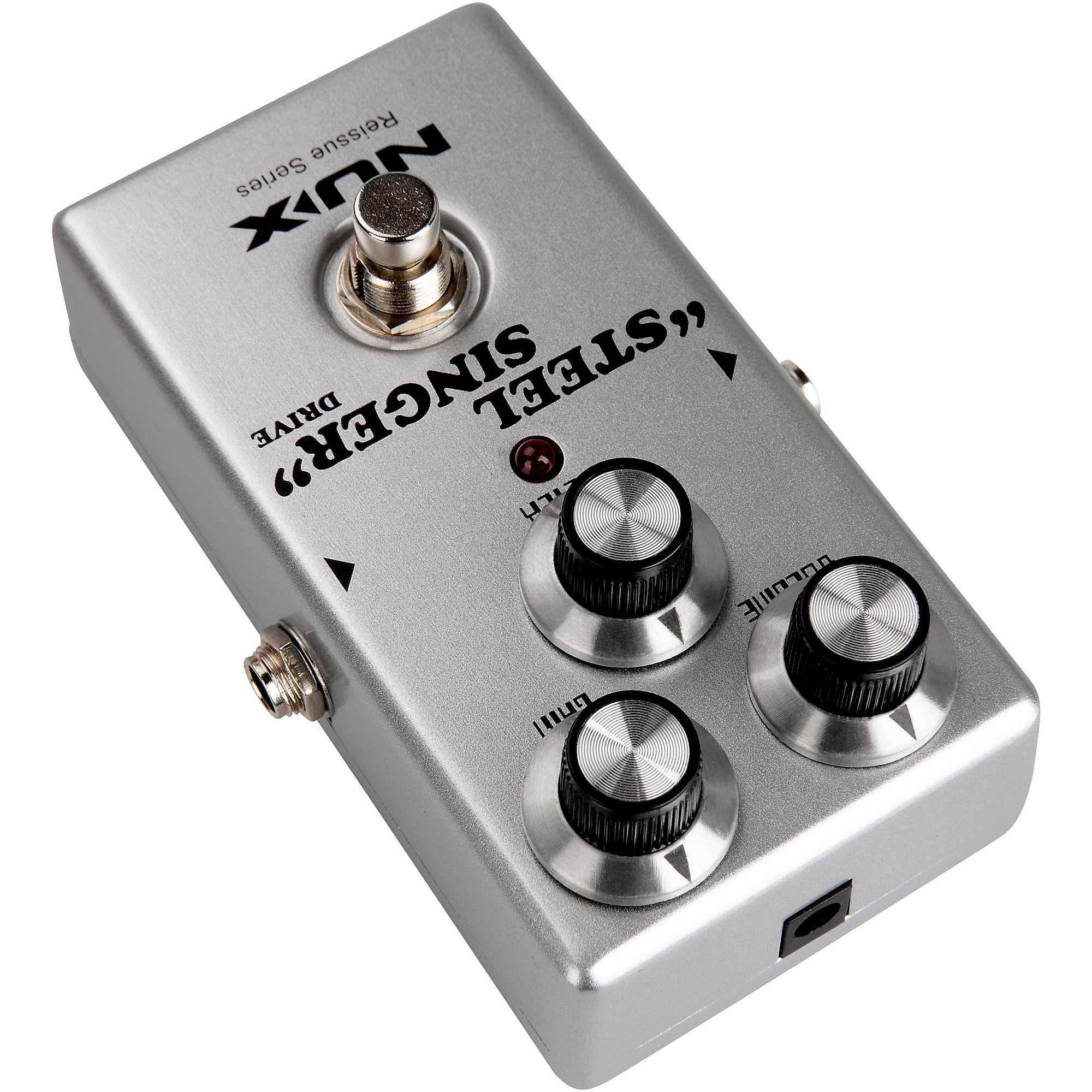 NUX  STEEL  SINGER  美品 NUX Reissue Series Steel Singer Drive Effects Pedal Silver