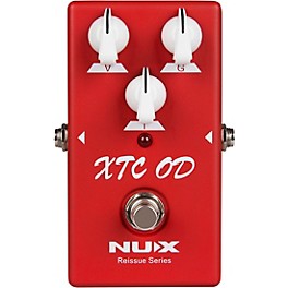 NUX Reissue Series XTC Overdrive Effects Pedal Red