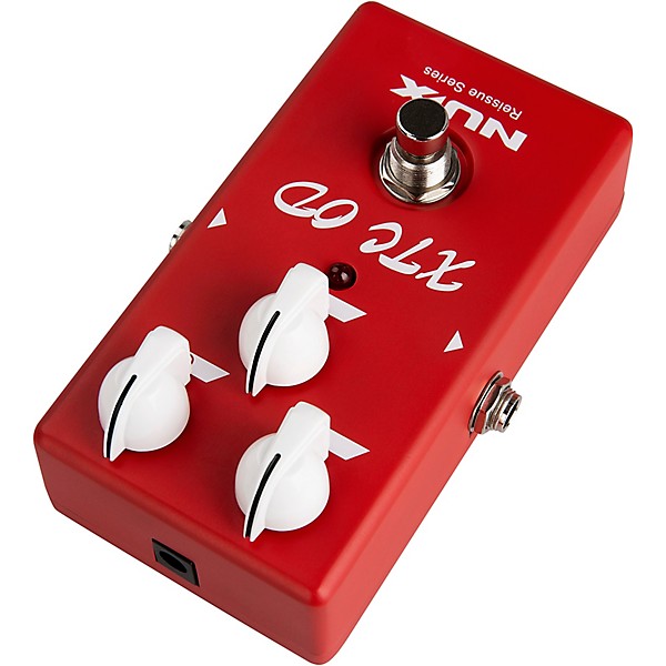 NUX Reissue Series XTC Overdrive Effects Pedal Red