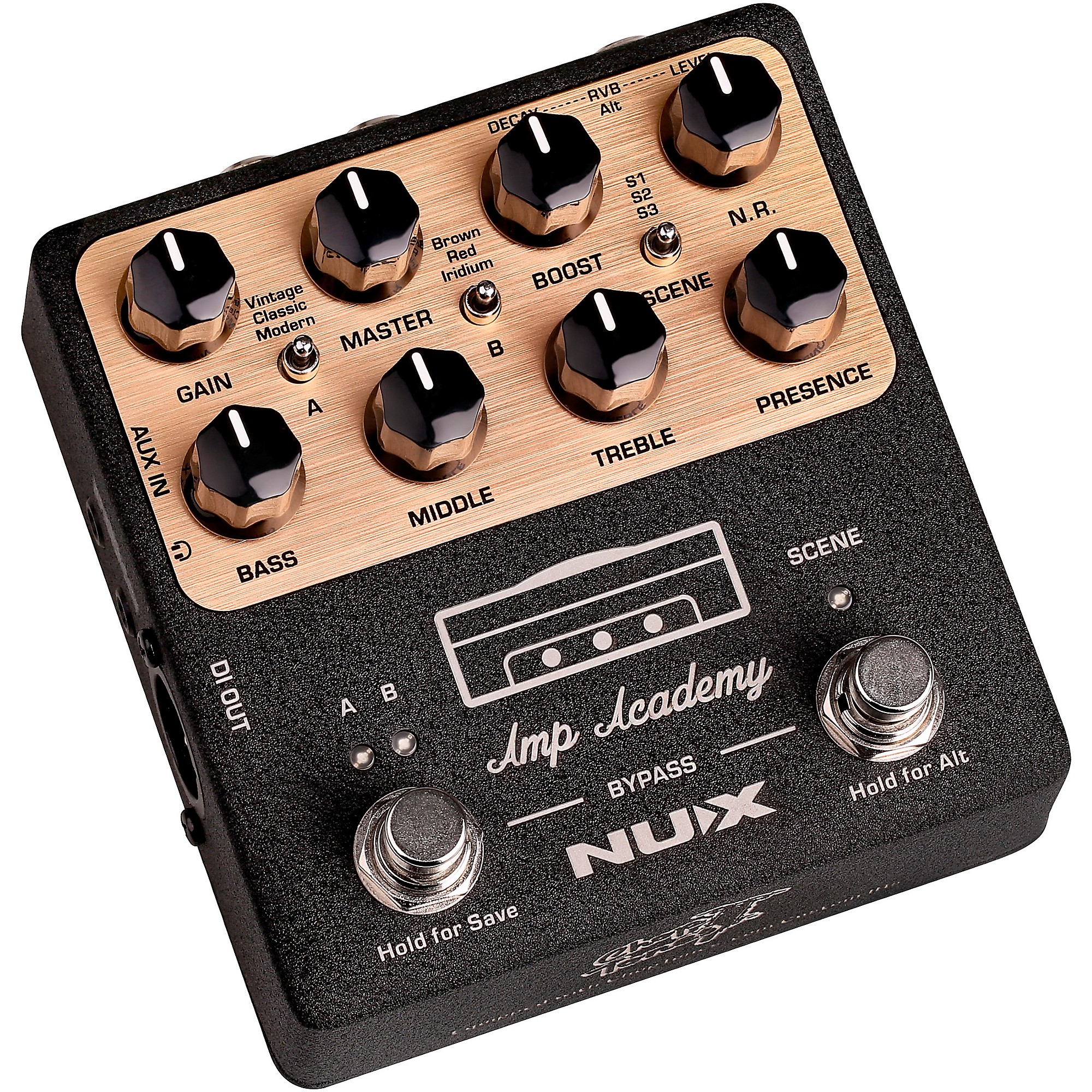 NUX Amp Academy stumcdonaldc AMP ACADEMY STOMP - NUX Audio
