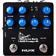 Nux Melvin Lee Davis Bass Preamp + Di Pedal Black for sale
