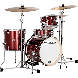 Ludwig Breakbeats by Questlove 4-Piece Shell Pack Red Sparkle Ludwig Breakbeats by Questlove 4-Piece Shell Pack Red Sparkle