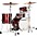 Ludwig Breakbeats by Questlove 4-Piece Shell Pack Red Sparkle Ludwig Breakbeats by Questlove 4-Piece Shell Pack Red Sparkle