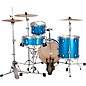 Ludwig Breakbeats by Questlove 4-Piece Shell Pack Blue Sparkle