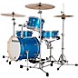 Ludwig Breakbeats by Questlove 4-Piece Shell Pack Blue Sparkle