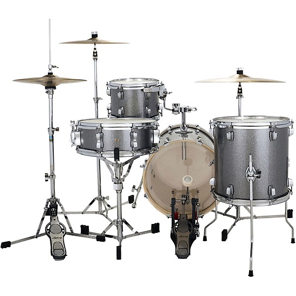 Ludwig Breakbeats by Questlove 4-Piece Drum Shell Pack - Frosted Sparkle