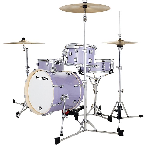 Ludwig Breakbeats by Questlove 4-Piece Drum Shell Pack - Lilac Sparkle