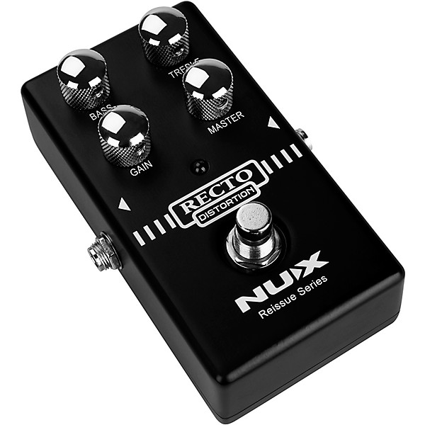 NUX Reissue Series Recto Distortion Effects Pedal Black