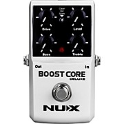 Nux Boost Core Deluxe Booster Effects Pedal Silver for sale