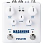 NUX Masamune Booster and Kompressor Effects Pedal White thumbnail