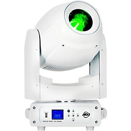 Open Box American DJ Focus Spot 4Z Pearl White 200W LED Powered Moving Head Spot Fixture Level 1