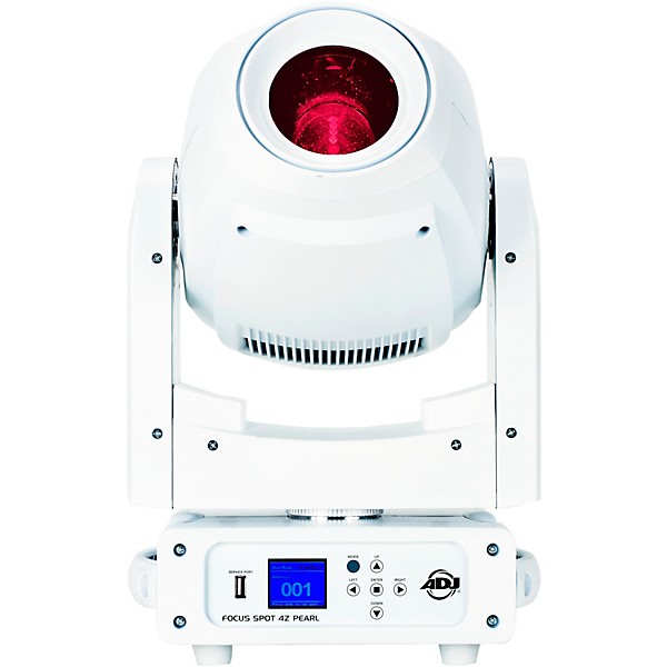 American DJ Focus Spot 4Z Pearl White 200W LED Powered Moving Head Spot Fixture