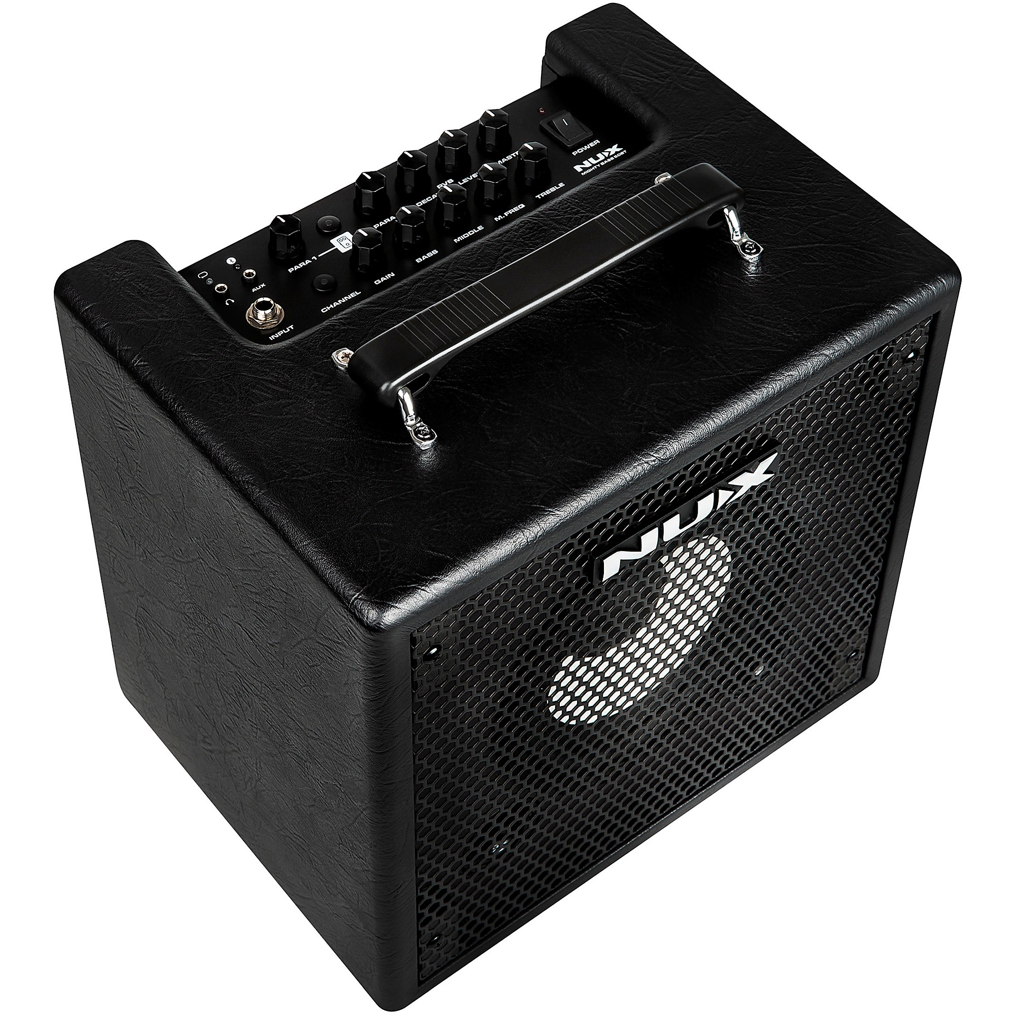 NUX Mighty Bass 50 BT 50W Digital Modeling Bass Amplifier with Bluetooth  Black