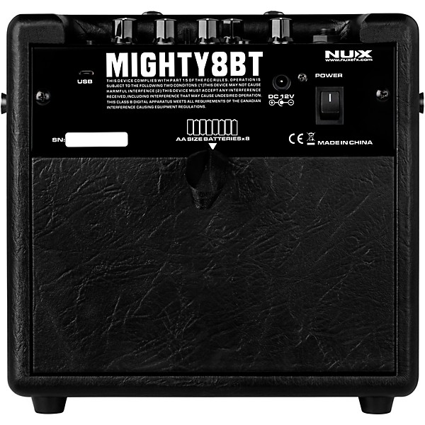 Nux - Ampli Guitare Portable 8 Watts Bluetooth Mini-amplis