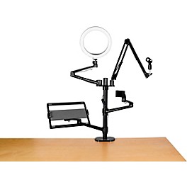 Gator Frameworks Content Creation Desk Mount Stand