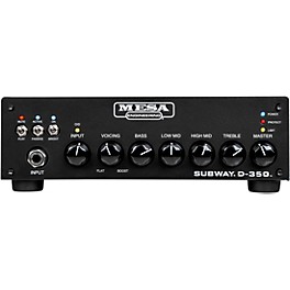 MESA/Boogie Subway D-350 Ultra-Compact Solid State Bass Head Black