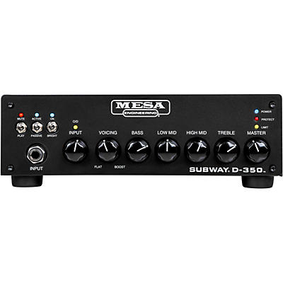 Mesa/Boogie Subway D-350 Ultra-Compact Solid State Bass Head Black for sale