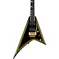 Jackson MJ Series Rhoads RR24-MG Electric Guitar Black with Yellow Pinstripes thumbnail