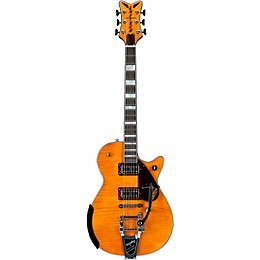 Gretsch Guitars G6134TFM-NH Nigel Hendroff Signature Penguin Electric Guitar Amber Flame