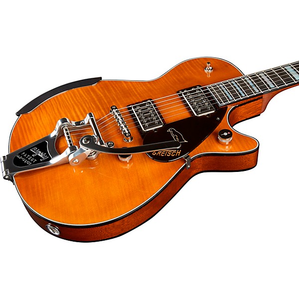 Gretsch Guitars G6134TFM-NH Nigel Hendroff Signature Penguin Electric Guitar Amber Flame