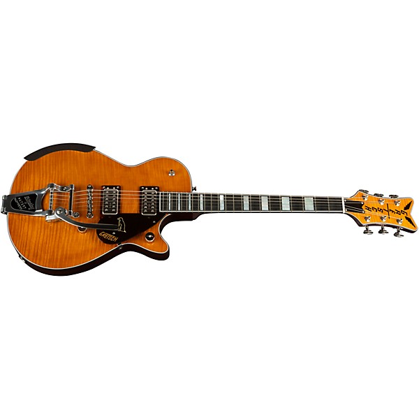 Gretsch Guitars G6134TFM-NH Nigel Hendroff Signature Penguin Electric Guitar Amber Flame