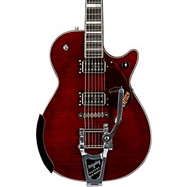 Gretsch Guitars G6... Gretsch Guitars G6134TFM-NH Nigel Hendroff Signature Penguin Electric Guitar Dark Cherry Metallic Flame