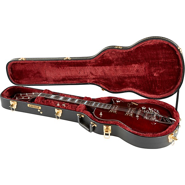 Gretsch Guitars G6134TFM-NH Nigel Hendroff Signature Penguin Electric Guitar Dark Cherry Metallic Flame