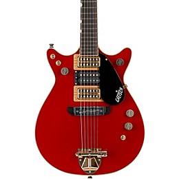 Gretsch Guitars G6131G-MY-RB Limited-Edition Malcolm Young Signature Jet Electric Guitar Vintage Firebird Red