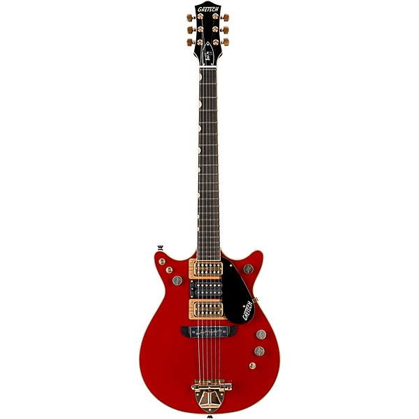 Gretsch Guitars G6131G-MY-RB Limited-Edition Malcolm Young Signature Jet Electric Guitar Vintage Firebird Red