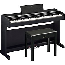 Yamaha - P-125ABLB Digital Piano With Wooden Stand and Bench Yamaha - P-125ABLB Digital Piano With Wooden Stand and Bench
