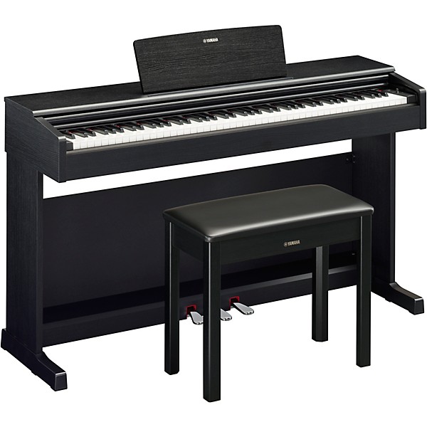 Yamaha Arius YDP-165 Traditional Console Digital Piano With Bench Black  Walnut