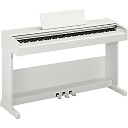 Open Box Yamaha Arius YDP-105 88-Key Console Digital Piano - Level 2 White 197881495787