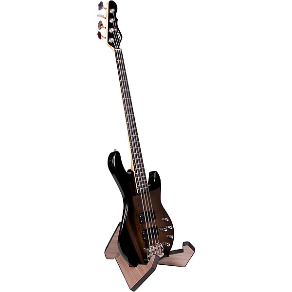 Gator Frameworks GFW-ELITEGTRXSTD-GRY Elite Series Guitar X Style Stand in Driftwood Grey Finish Gray
