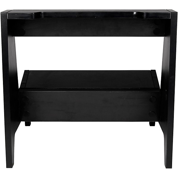 Gator Frameworks GFW-ELITEGTRAMPSM-BLK Elite Series Small Combo Guitar Amp Stand in Black Finish Black