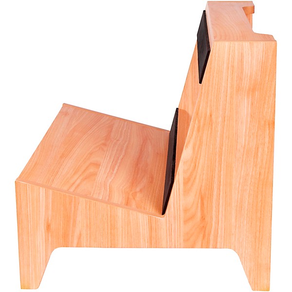 Gator Frameworks GFW-ELITEGTRAMPLG-MPL Elite Series Large Combo Guitar Amp Stand in Natural Maple Matte Finish Maple
