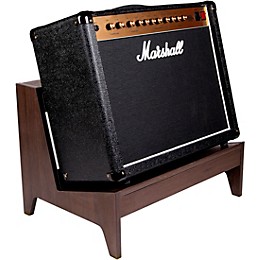 Gator Frameworks GFW-ELITEGTRAMPLG-BRN Elite Series Large Combo Guitar Amp Stand in Dark Walnut Brown Finish Walnut