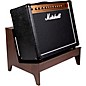 Gator Frameworks GFW-ELITEGTRAMPLG-BRN Elite Series Large Combo Guitar Amp Stand in Dark Walnut Brown Finish Walnut