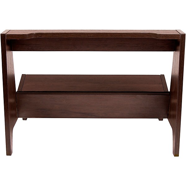 Gator Frameworks GFW-ELITEGTRAMPLG-BRN Elite Series Large Combo Guitar Amp Stand in Dark Walnut Brown Finish Walnut