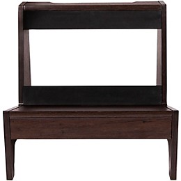 Gator Frameworks GFW-ELITEGTRAMPSM-BRN Elite Series Small Combo Guitar Amp Stand in Dark Walnut Brown Finish Walnut