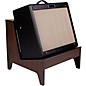 Gator Frameworks GFW-ELITEGTRAMPSM-BRN Elite Series Small Combo Guitar Amp Stand in Dark Walnut Brown Finish Walnut