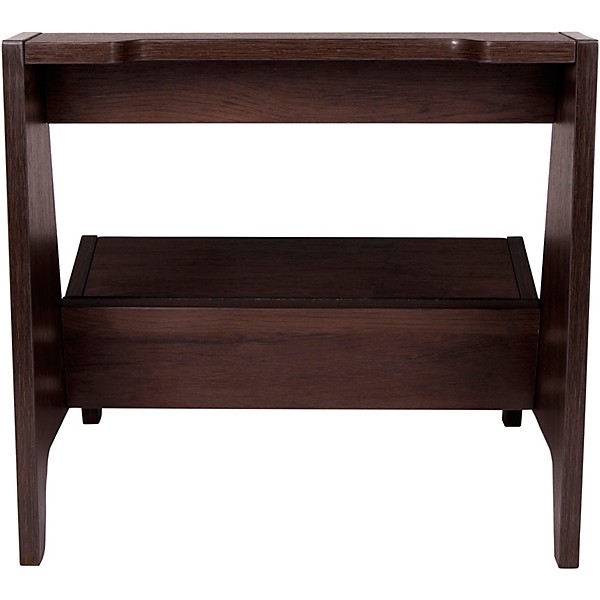 Gator Frameworks GFW-ELITEGTRAMPSM-BRN Elite Series Small Combo Guitar Amp Stand in Dark Walnut Brown Finish Walnut