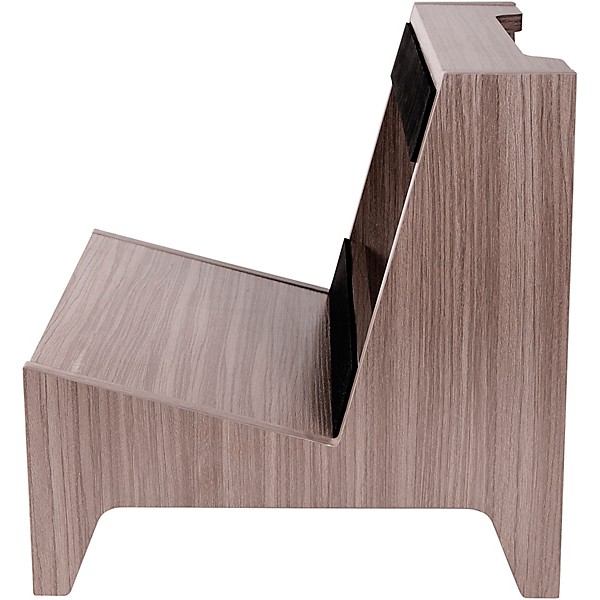 Gator Frameworks GFW-ELITEGTRAMPSM-GRY Elite Series Small Combo Guitar Amp Stand in Driftwood Grey Finish Gray
