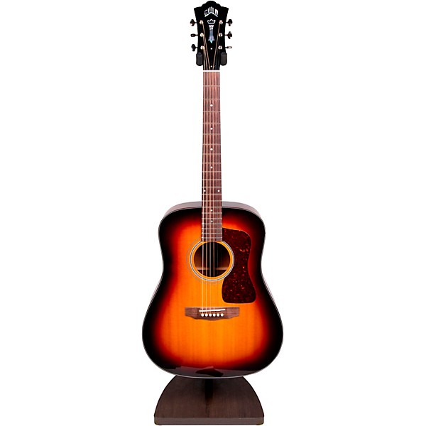 Gator Frameworks GFW-ELITEGTRHNGSTD-BRN Elite Series Guitar Hanging Stand in Dark Brown Walnut Finish Walnut