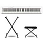 Casio CDP-S110 Digital Piano With X-Stand and Bench White Essentials Package thumbnail