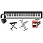 Casio CDP-S110 Digital Piano With X-Stand, Bench, Headphones, Key Stickers and Beginner's Book Black Beginner thumbnail